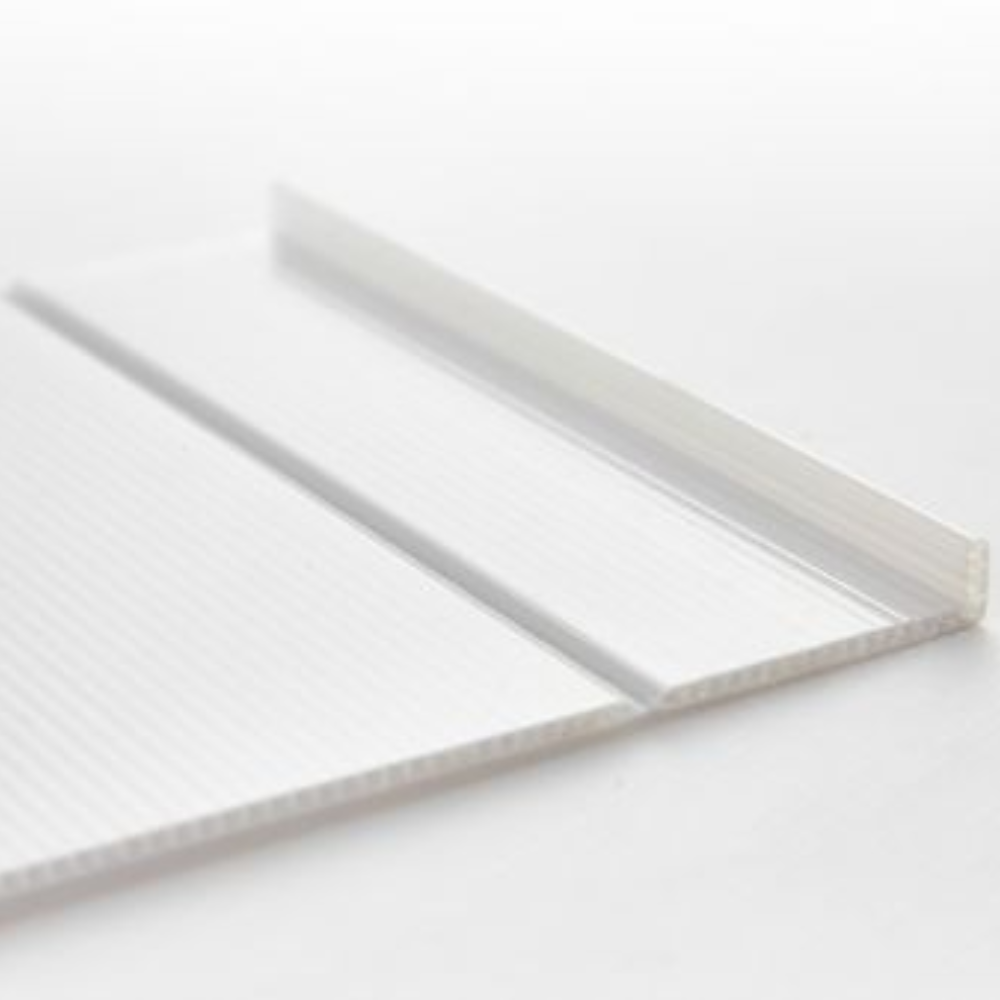 ALETA DE POLICARBONATO ALVEOLAR BRANCO 300X3300X3MM, , large